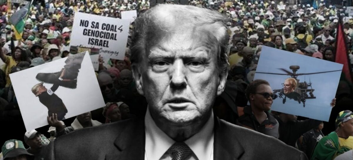 South Africans Rally In Pretoria Against US Pressure