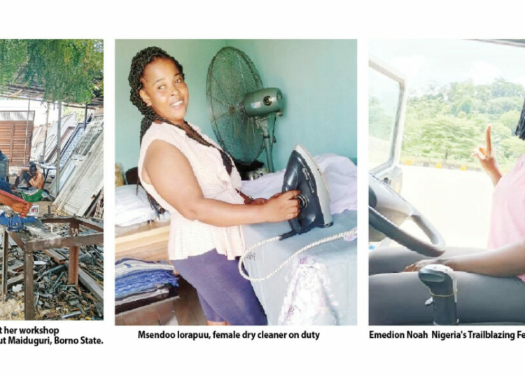 Barriers Fall As Women Conquer Male Strongholds 1 WOMEN WORKING