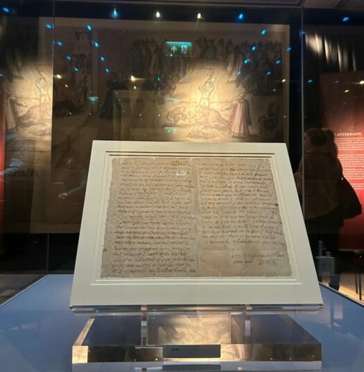 Letter Written By Mary, Queen of Scots, Hours After Her Beheading, Exhibited In Scotland 1 WhatsApp Image 2026 03 11 at 12.20.33 PM
