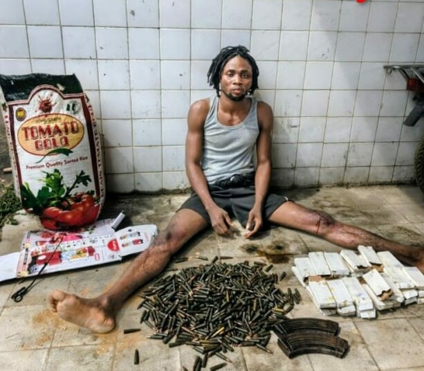 DSS Arrests Suspected Gunrunner, Recover 832 Rounds Of Live Ammunition 1 WhatsApp Image 2026 03 17 at 7.05.04 PM