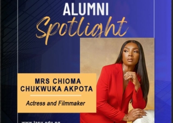 Actress Chioma Akpota Showcased In LASU Alumni Spotlight