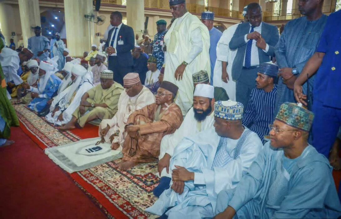 PICTORIAL: Atiku, Obi, Emir Sanusi II, Dangote, Others Present At El-Rufai Mother’s Funeral In Abuja