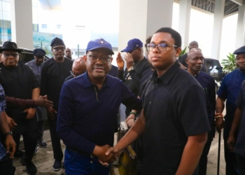 Wike Receives Senator Mpigi’s Body In Abuja