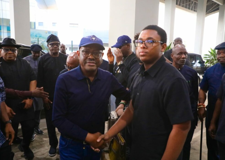 Wike Receives Senator Mpigi's Body In Abuja 1 Wike Mpigi