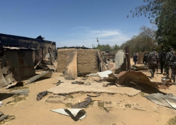 Zulum Laments Widespread Destruction In Ngoshe By Insurgents