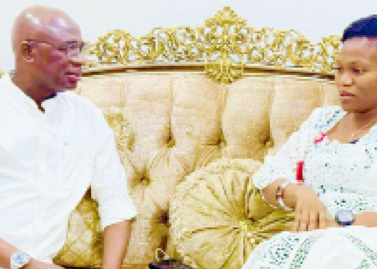 Benue Crisis: Presidential Aide Meets Gov Alia, Opens Community Talks 1 L-R: Governor of Benue State, Hyacinth Alia and senior special assistant to the President on Community Engagement (North Central), Abiodun Essiet, during a three-day community engagement visit to Benue State, recently, PHOTO: STATE HOUSE