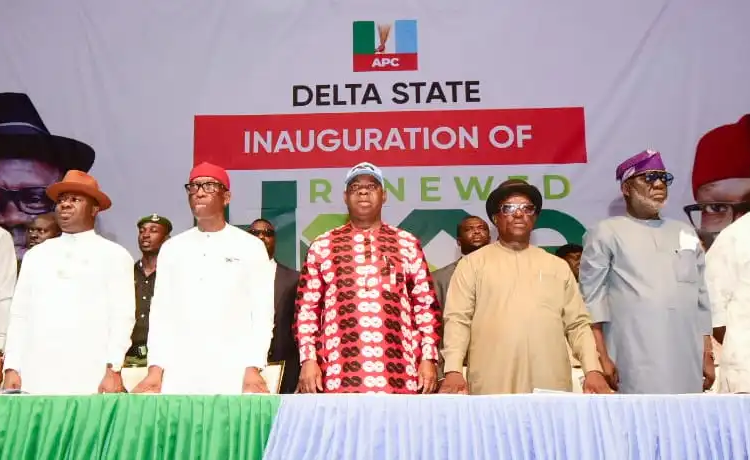 Oborevwori Inaugurates LG, Ward Coordinators Of Renewed Hope Ambassadors 1 delta renewed hope