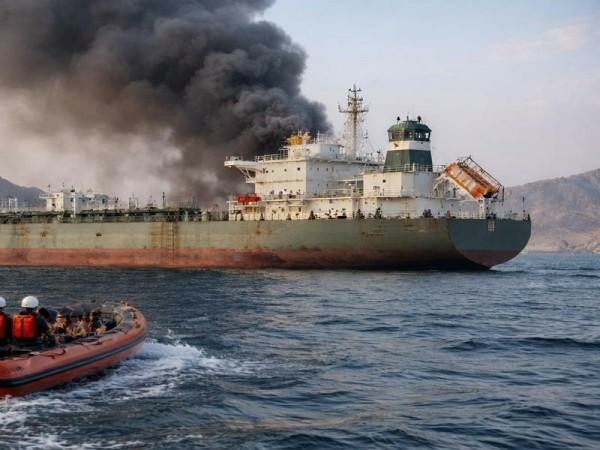 Iran Says Missile Hit US Oil Tanker In Persian Gulf 1 fresh explosions jerusalem tanker hit off kuwait saudi arabia intercepts drone amid regional