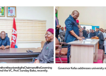 Governor Kefas Ambitious Reforms Driving Change At TSU