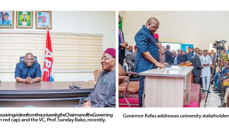 Governor Kefas Ambitious Reforms Driving Change At TSU 1 governor kefas