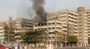 How Firefighters Battled Four-Hour Blaze Linked To NBTI Office At Head Of Service