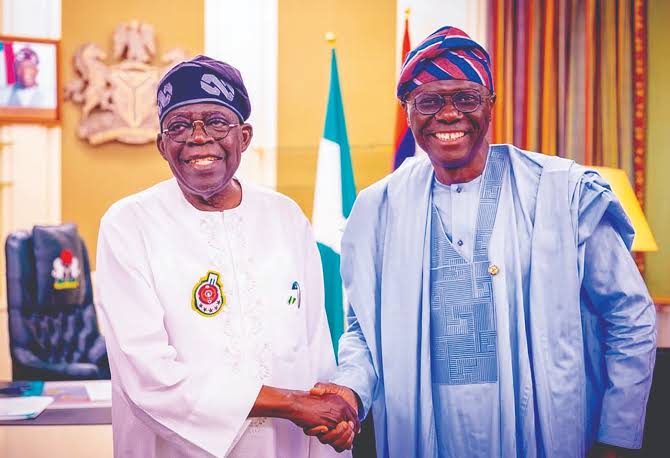 Sanwo-Olu Praises Tinubu On 74th Birthday