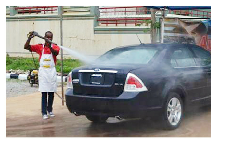 HOW I OVERCAME: My Survival Instincts On Campus 1 man washing car