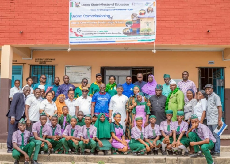 Foundation, Oil Firm Partner Lagos Government To Fix Dilapidated Schools 1 oil firm