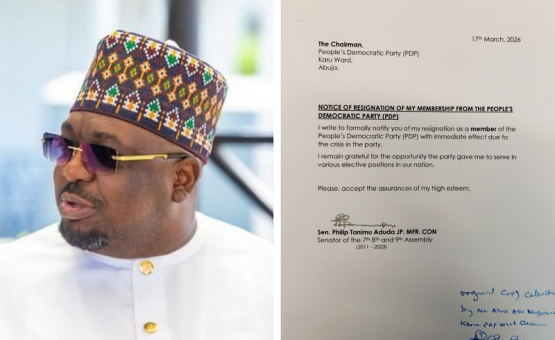 Senator Aduda Quits PDP Over Party Crisis 1 philp 555x340 1