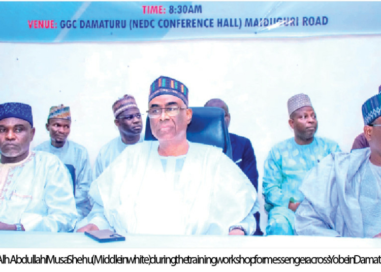 Civil Service Reform: Yobe Trains Messengers, Renames Cadre As Office Assistants 1 yobe HOS