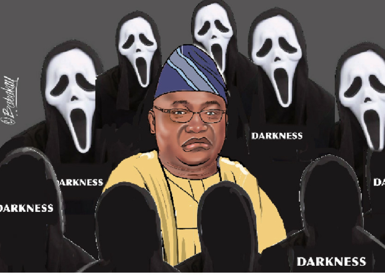 Adelabu’s Power Lines As Laundry Lines 1 ADELABU DARKNESS
