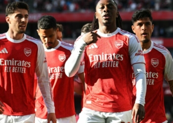 Eze Downs Newcastle, Sends Arsenal Top Of Premier League