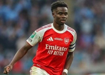 Saka Ruled Out Of Man City Clash