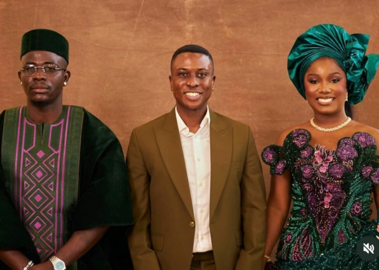 Celebrities Troop To Harvester Church As Dapson, Simi Celebrate Their Wedding 1 Bolaji
