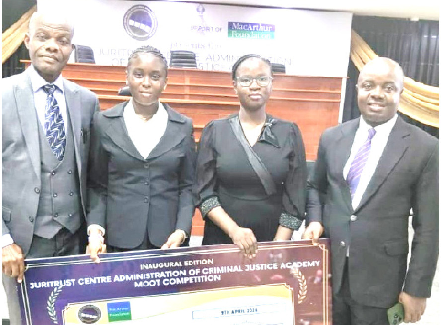 Caleb Varsity Law Students Emerge Winners At JURITRUST Moot Contest