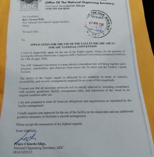 Convention: How ADC Was Refused Use Of Eagles Square, Velodrome – Ologbondiyan 1 CONVENTION