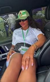 Backlash As BBNaija’s Chomzy Relaxes In Car During Parade 1 Chomzy