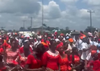 ‘Tinubu Till 2031’, City Boys Stage Massive Rally In Bayelsa