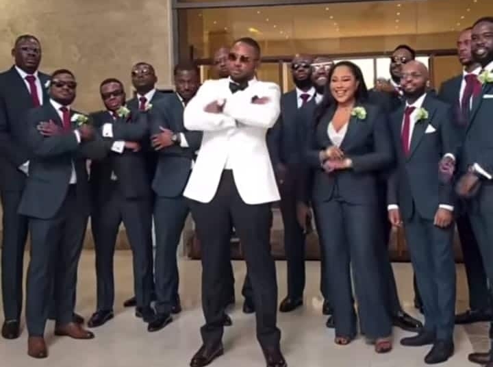 BBN Stars Show Love As Liquorose, Erica Nlewedim, Beauty Tukura, Others Attend Cross Okonkwo's Wedding 1 Cross 1
