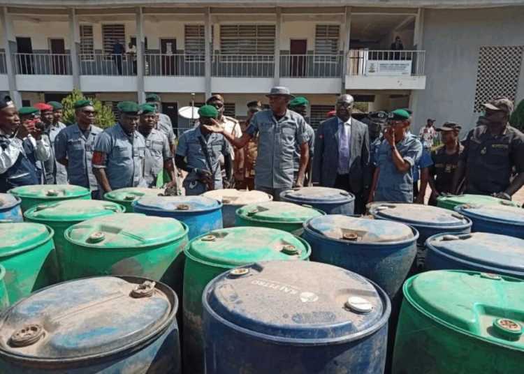 Customs Auctions Impounded 43,750 Litres Of Petrol In Kwara 1 Customs