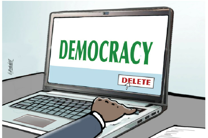 Attempt To Delete Democracy: The Perilous Path To 2027 1 DEMOCRACY