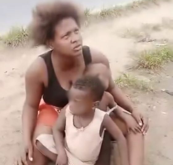 Kogi Central Senator Natasha Offers ₦500,000 Reward To Find Disoriented Woman, Kids Roaming Lagos 1 Disoriented woma