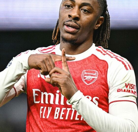 Arsenal's Title Chase Gets Major Boost As Eze Returns To Full Fitness 1 EZE