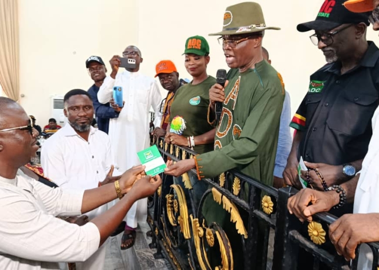 Edo 2027: APC, PDP, LP Members Defect TO ADC In Okpebholo's Senatorial District 1 Edo 1