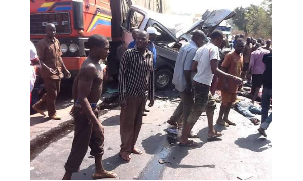 12 Killed, 14 Injured In Edo Road Crash 1 Edo road crash