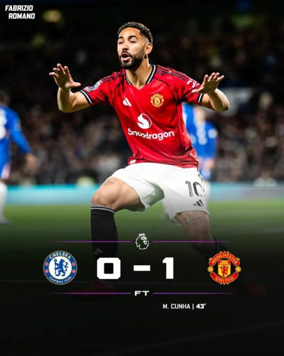 Manchester United Clinch Crucial Victory Over Chelsea In Champions League Race