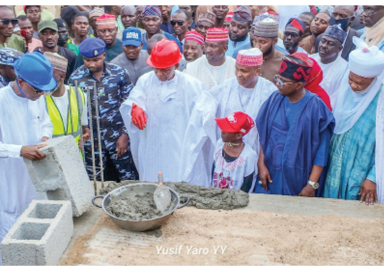 Gov Yusuf Lays Foundation For N1.3bn Modern Secondary School 1 Gov Yusuf Lays Foundation For N1.3bn Modern Secondary School