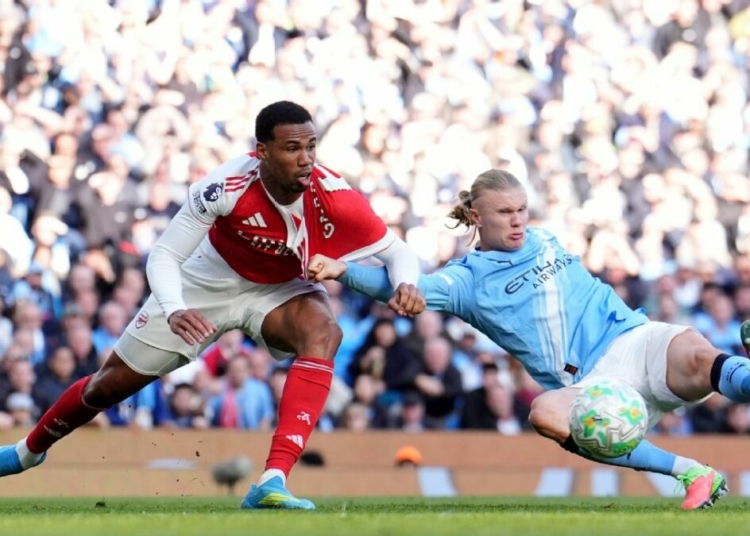 Man City Beat Arsenal To Blow Title Race Wide Open 1 Harland