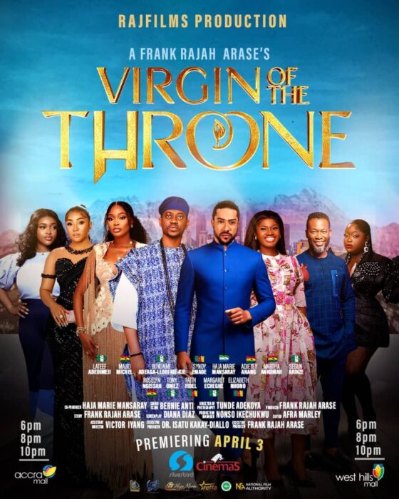 ‎ ‎Frank Rajae Arase Returns With New Movie ‘Virgins Of The Throne’