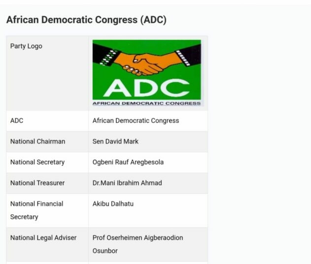 INEC Relists David Mark as ADC National Chairman 1 IMG 20260430 WA0024