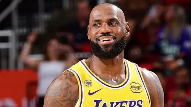 James Leads Lakers To Brink Of Play-off Series Win 1 JAMES