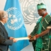 Nigeria’s Permanent Rep Jimoh Ibrahim Presents Credence Letter To UN Secretary General