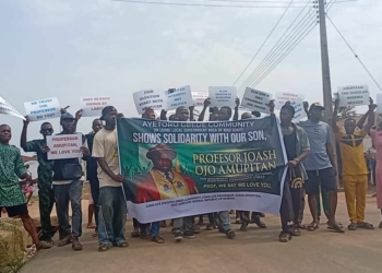 Kogi Youths Protest Over Political Persecution Of Amupitan