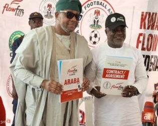Kwara FA Signs N50m Federation Cup Sponsorship Deal With Stefolga, FlowFM