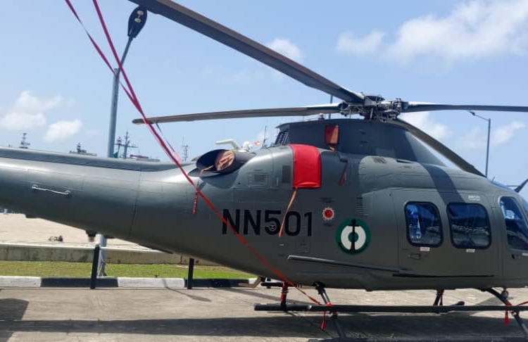 Navy Boosts Maritime Security With 10 Ships, 2 Helicopters 1 NN Helicopter 1