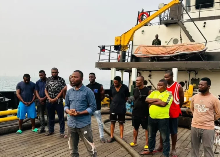 Navy Arrests 3 Vessels, 26 Crew Over N4bn Crude Theft 1 Navy arrest