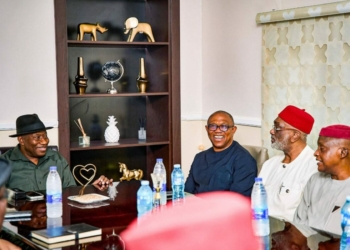 2027: Obi, Igbo Leaders Meet Jonathan In Abuja As Consultations Intensify