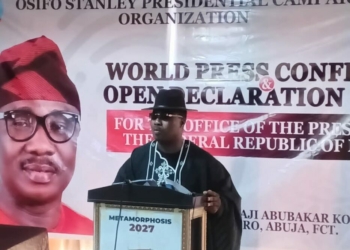 APC Chieftain Osifo Declares 2027 Presidential Bid, Challenges Tinubu’s Endorsement Wave