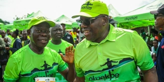 Okpekpe Race Organisers Honour Oshiomhole At 74th Birthday 1 Oshiomloe