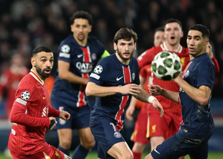 PSG Overwhelms Liverpool In Champions League Quarterfinal First Leg 1 PSGLiverpool